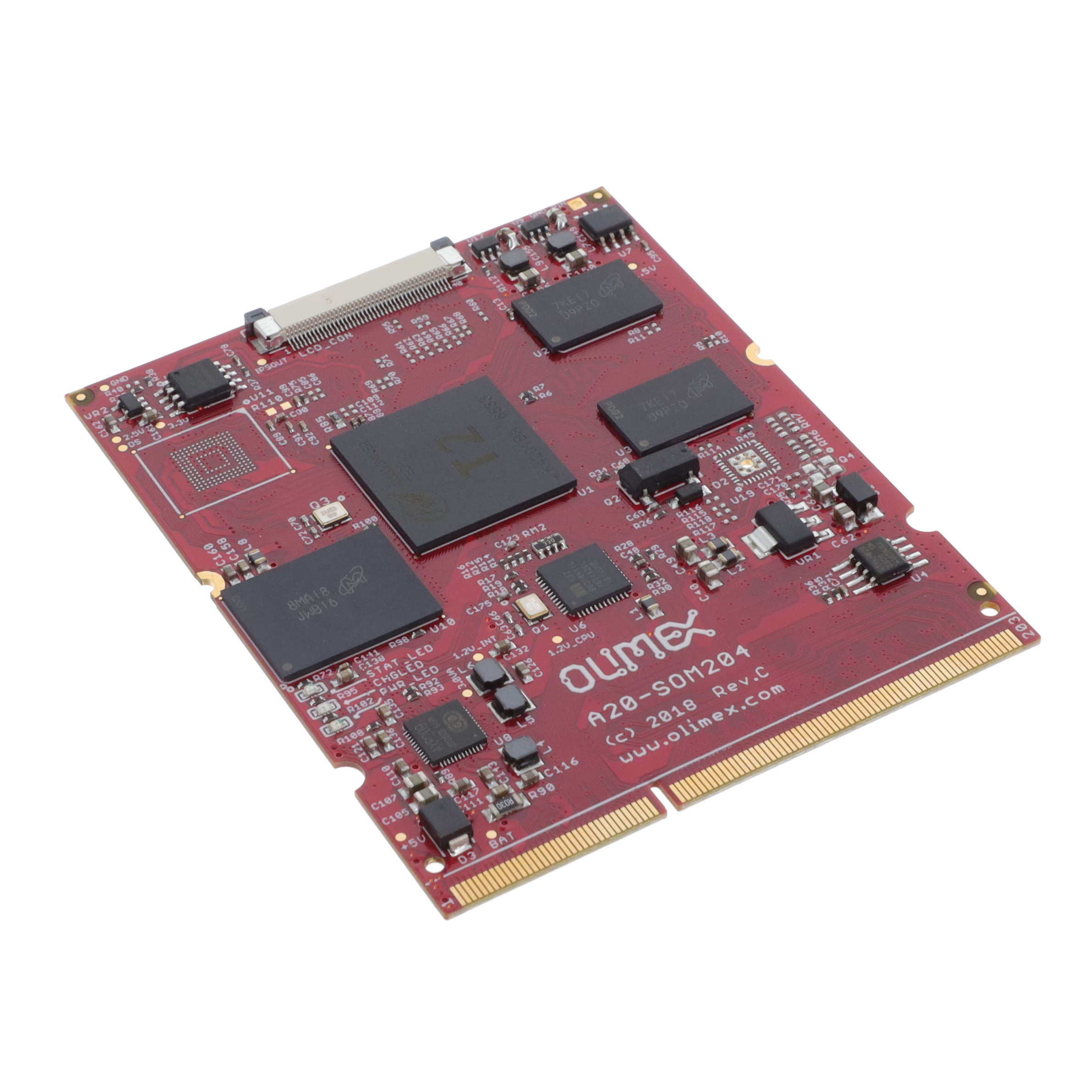 Olimex LTD T2-SOM204-1GS16ME4G-C-I electronic component product image