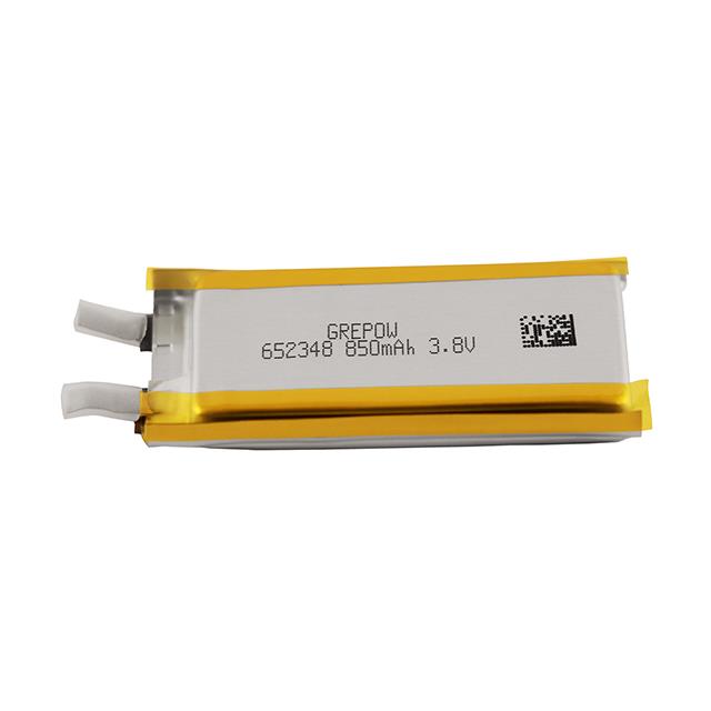 Grepow Inc. GRP652348-1C-3.8V-850mAh electronic component product image