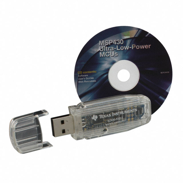 Texas Instruments EZ430-F2013 electronic component product image