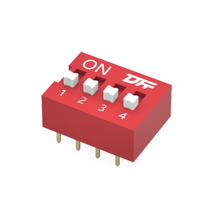 KaiFeng Electronics KF1001-04P-R0-GL-DFT-01B electronic component product image