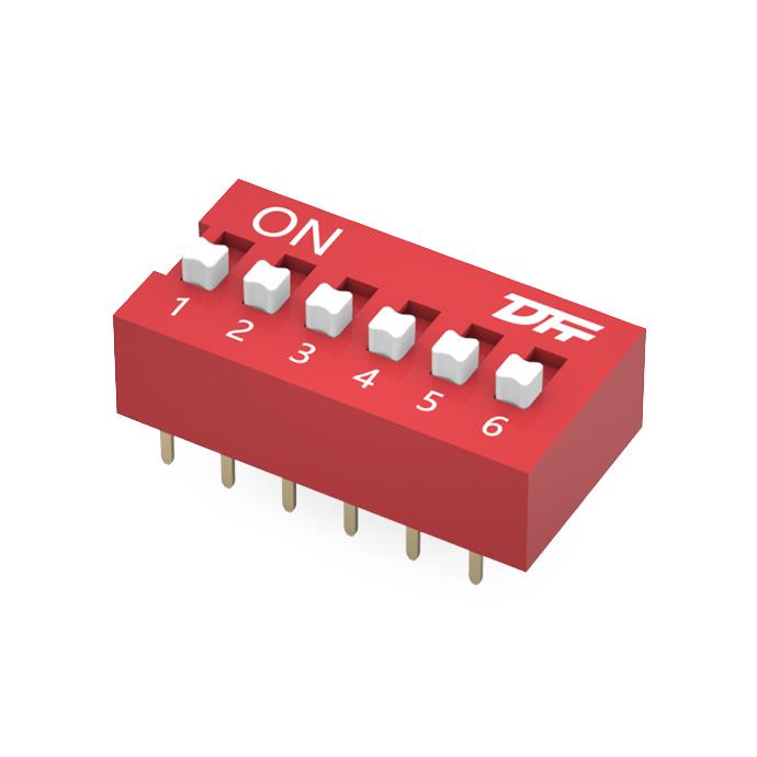 KaiFeng Electronics KF1001-06P-R0-GL-DFT-01B electronic component product image