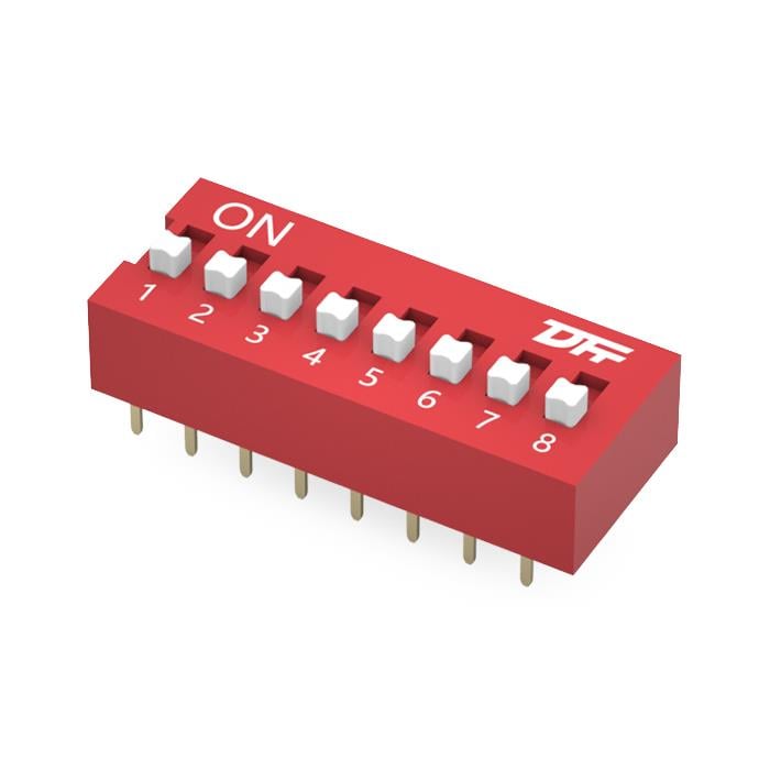 KaiFeng Electronics KF1001-08P-R0-GL-DFT-01B electronic component product image