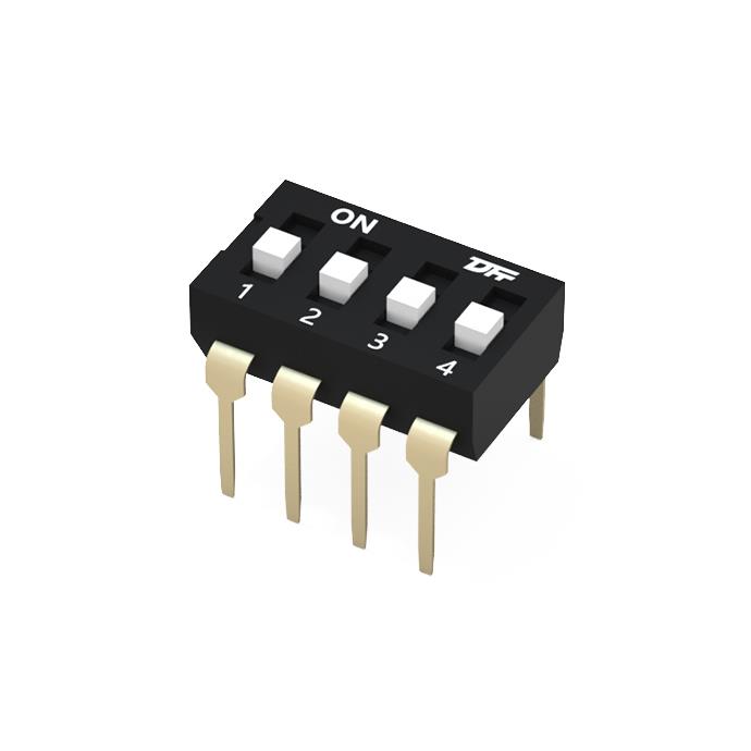 KaiFeng Electronics KF1027A-04P-LG-DFT-01B electronic component product image