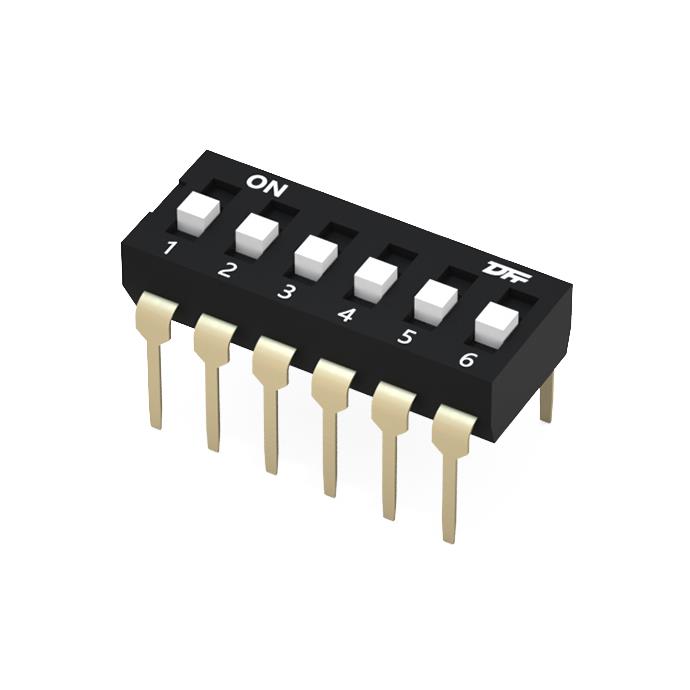 KaiFeng Electronics KF1027A-06P-LG-DFT-01B electronic component product image