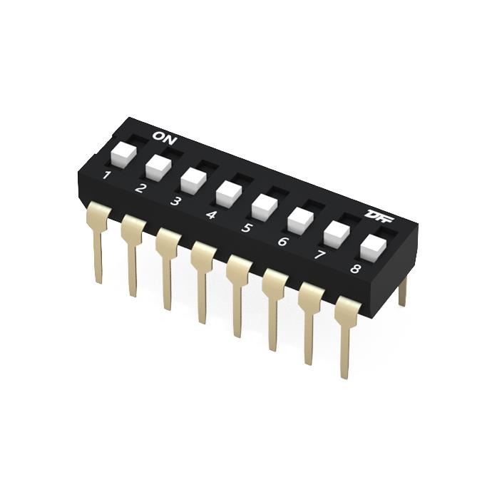 KaiFeng Electronics KF1027A-08P-LG-DFT-01B electronic component product image