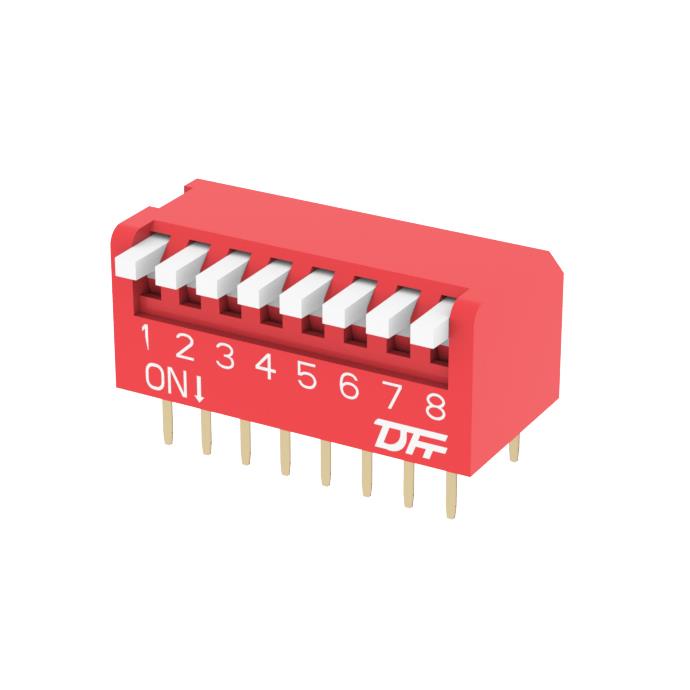 KaiFeng Electronics KF1002-08P-R0-GLG-DFT-02B electronic component product image