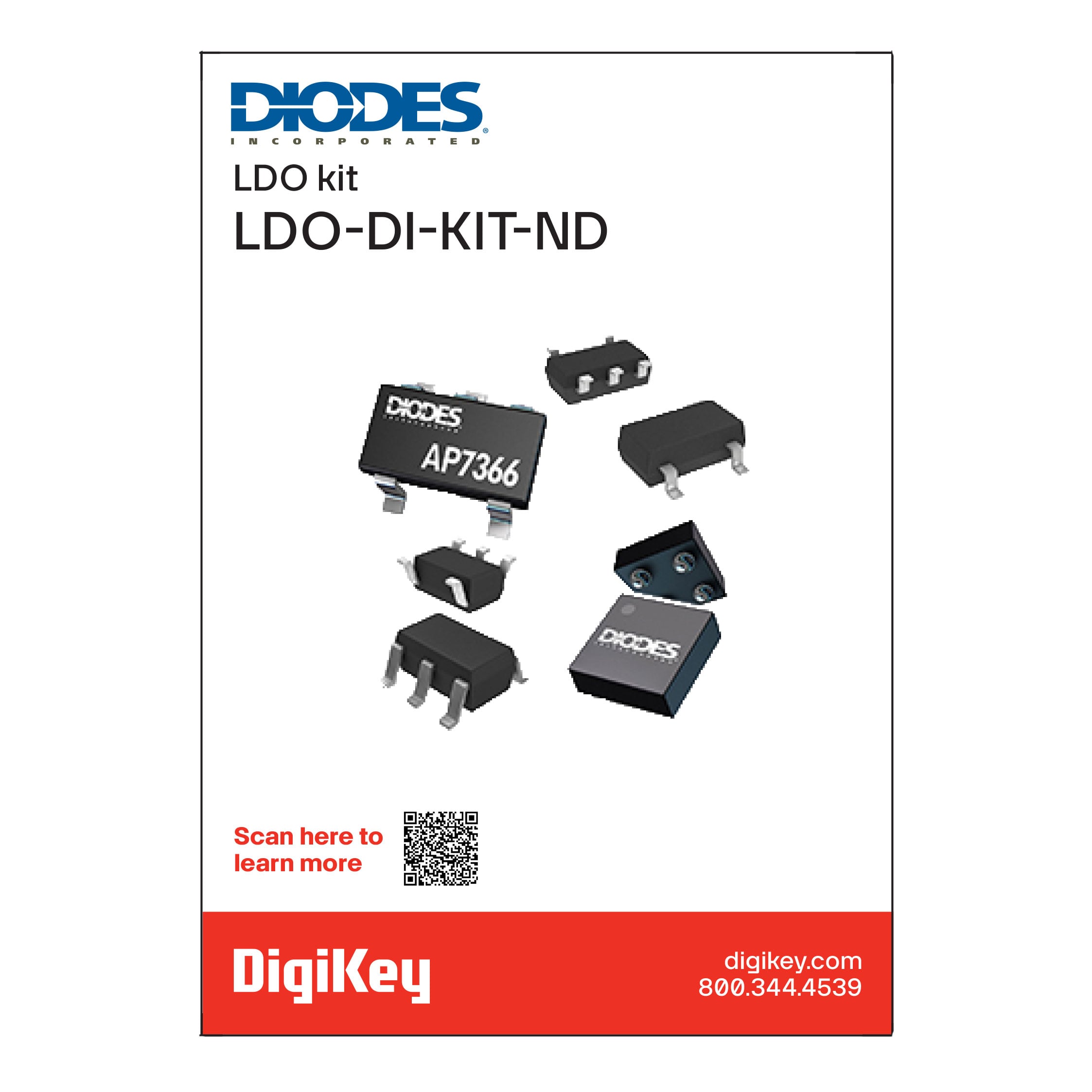 Diodes Incorporated LDO-DI-KIT electronic component product image