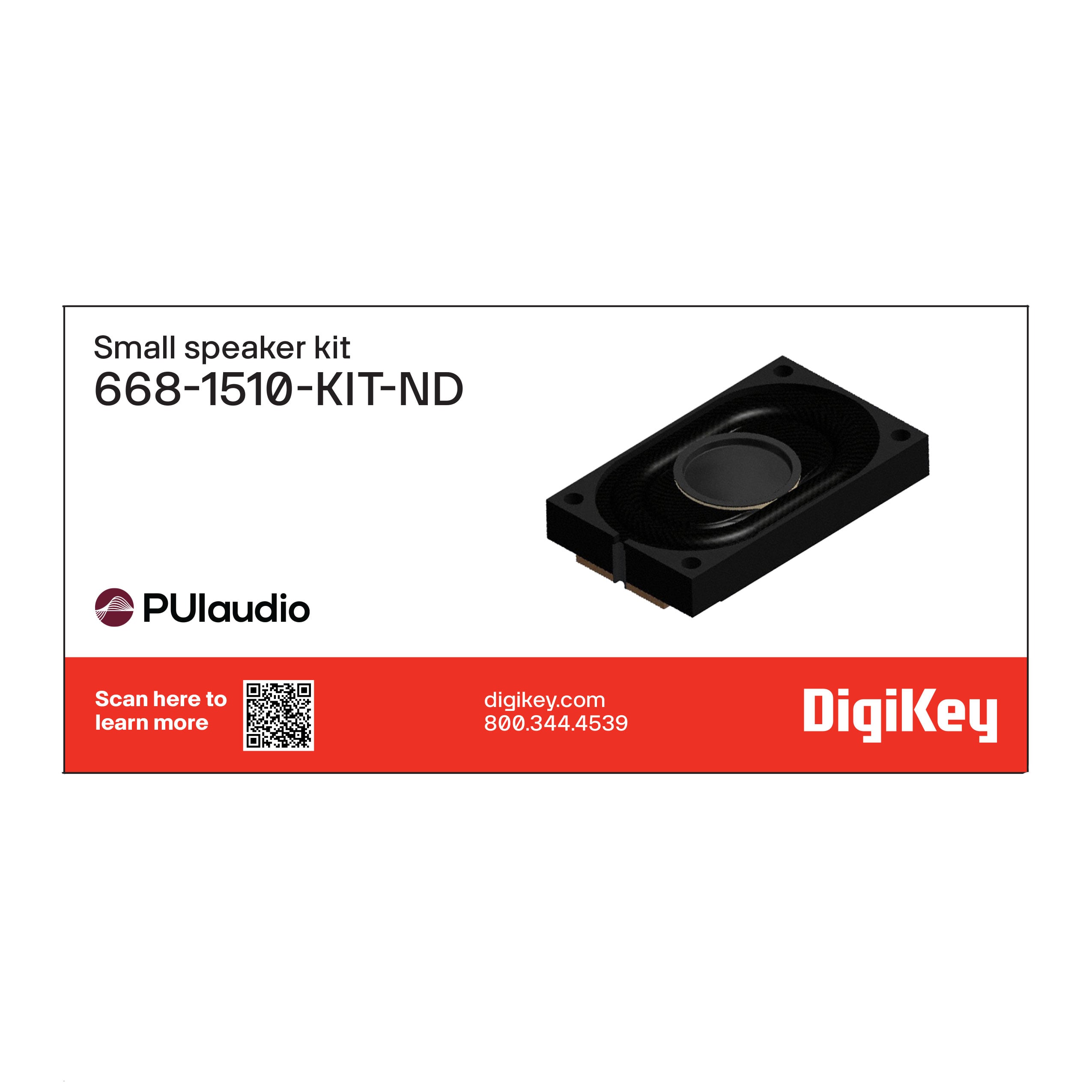 PUI Audio, Inc. 668-1510-KIT electronic component product image