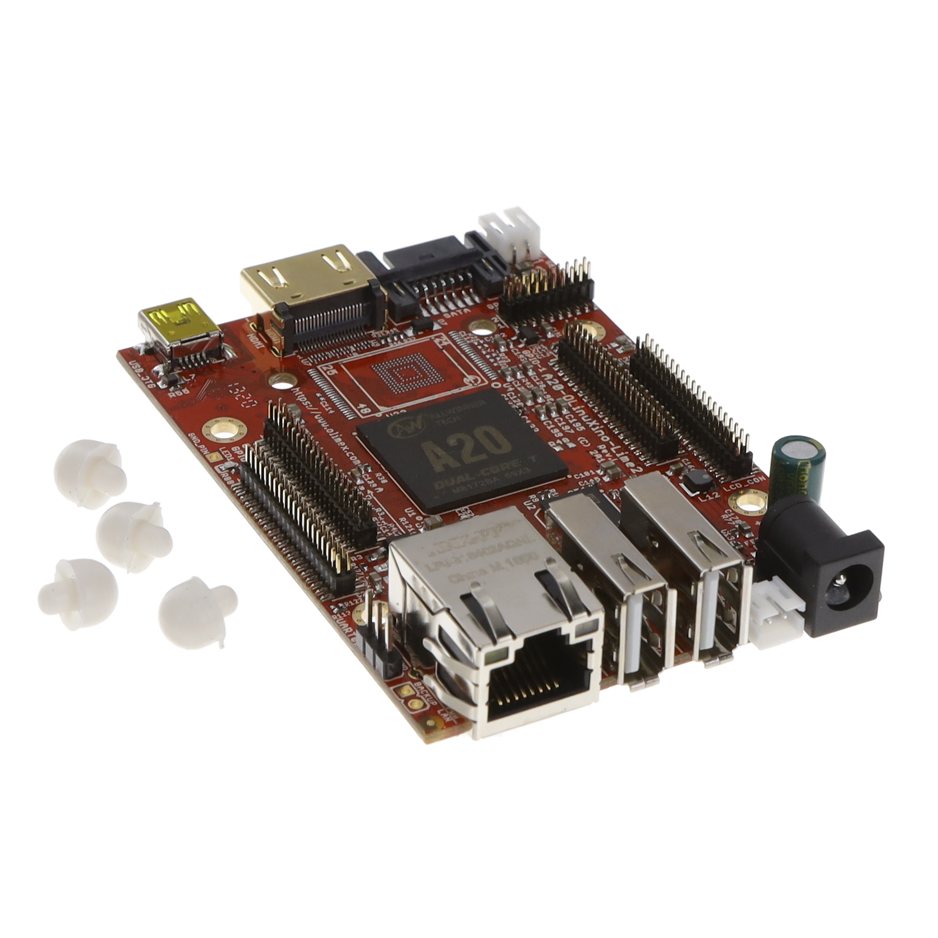 Olimex LTD A20-OLINUXINO-LIME2-S16M electronic component product image