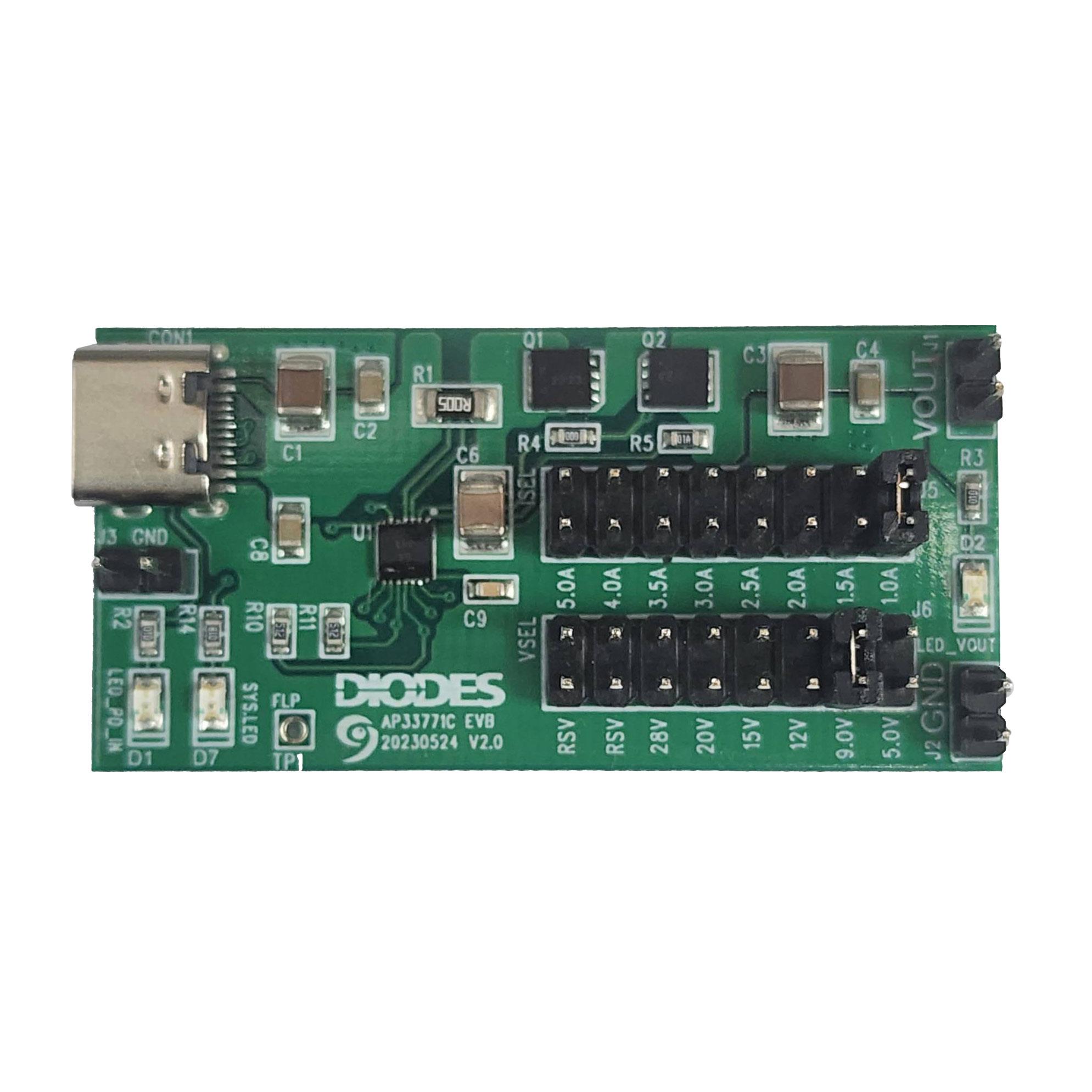 Diodes Incorporated AP33771C-EVB electronic component product image