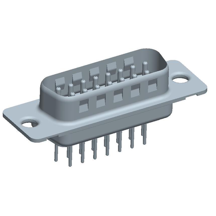 Amphenol ICC (FCI) DA15P365TXLF electronic component product image