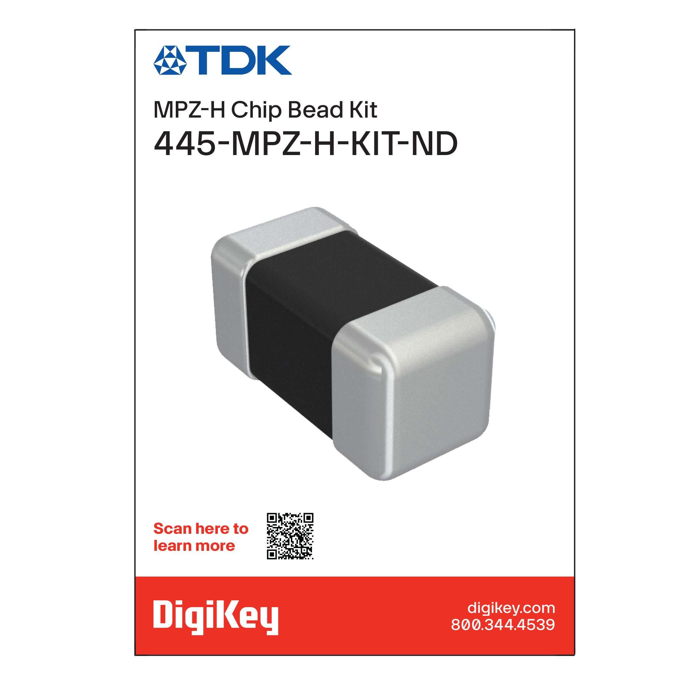 TDK MPZ-H-KIT electronic component product image