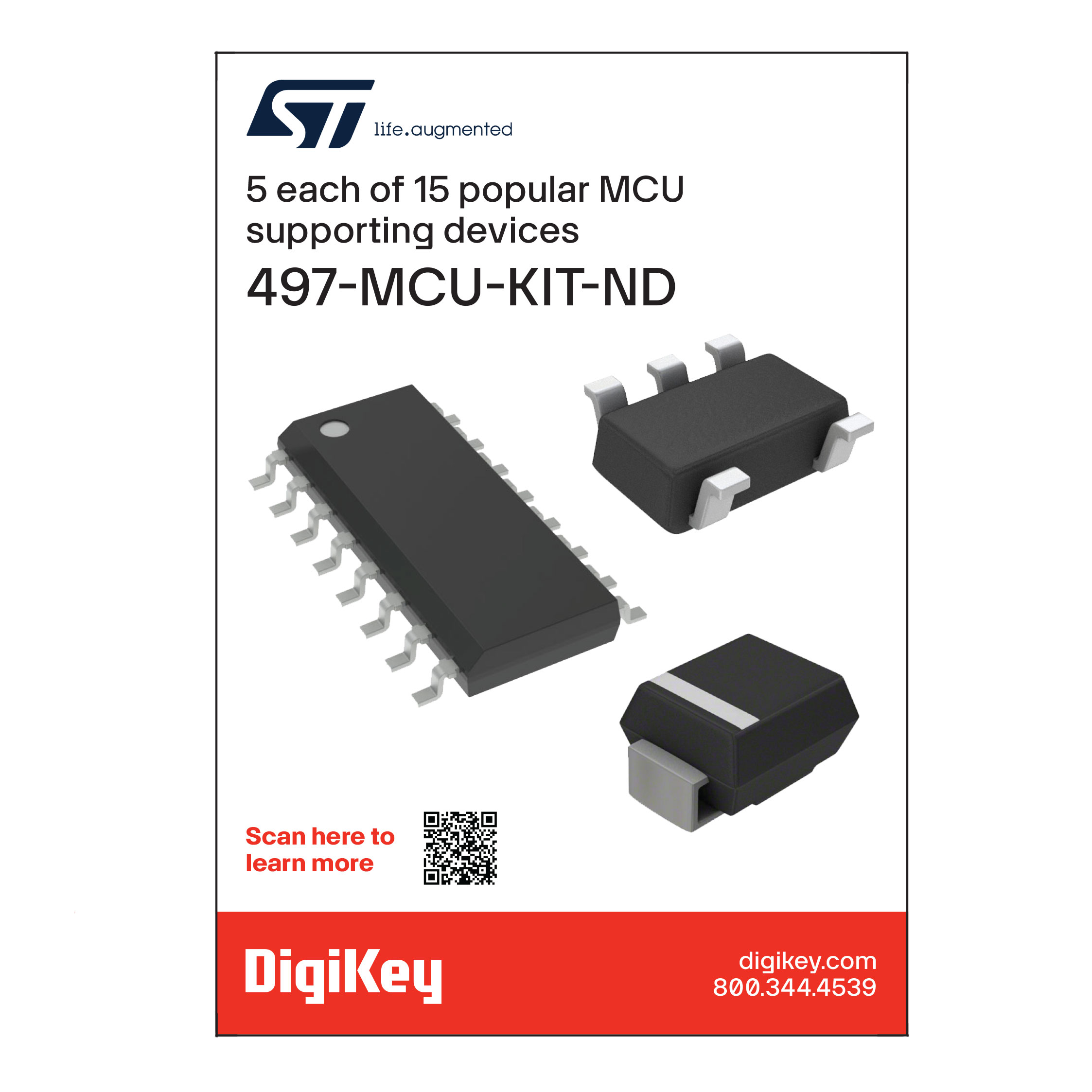 STMicroelectronics 497-MCU-KIT electronic component product image