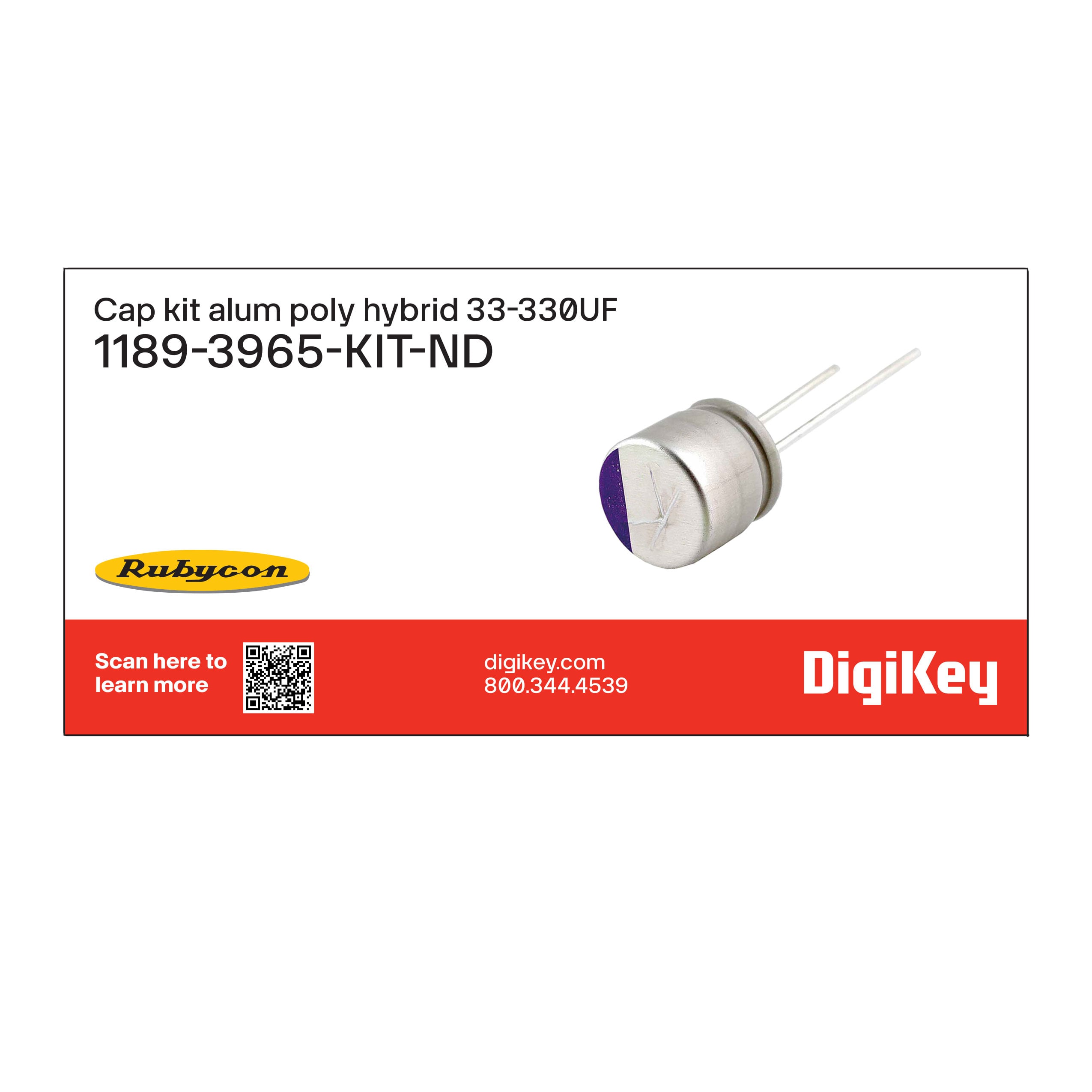 Rubycon PZ-HYBRID-KIT electronic component product image