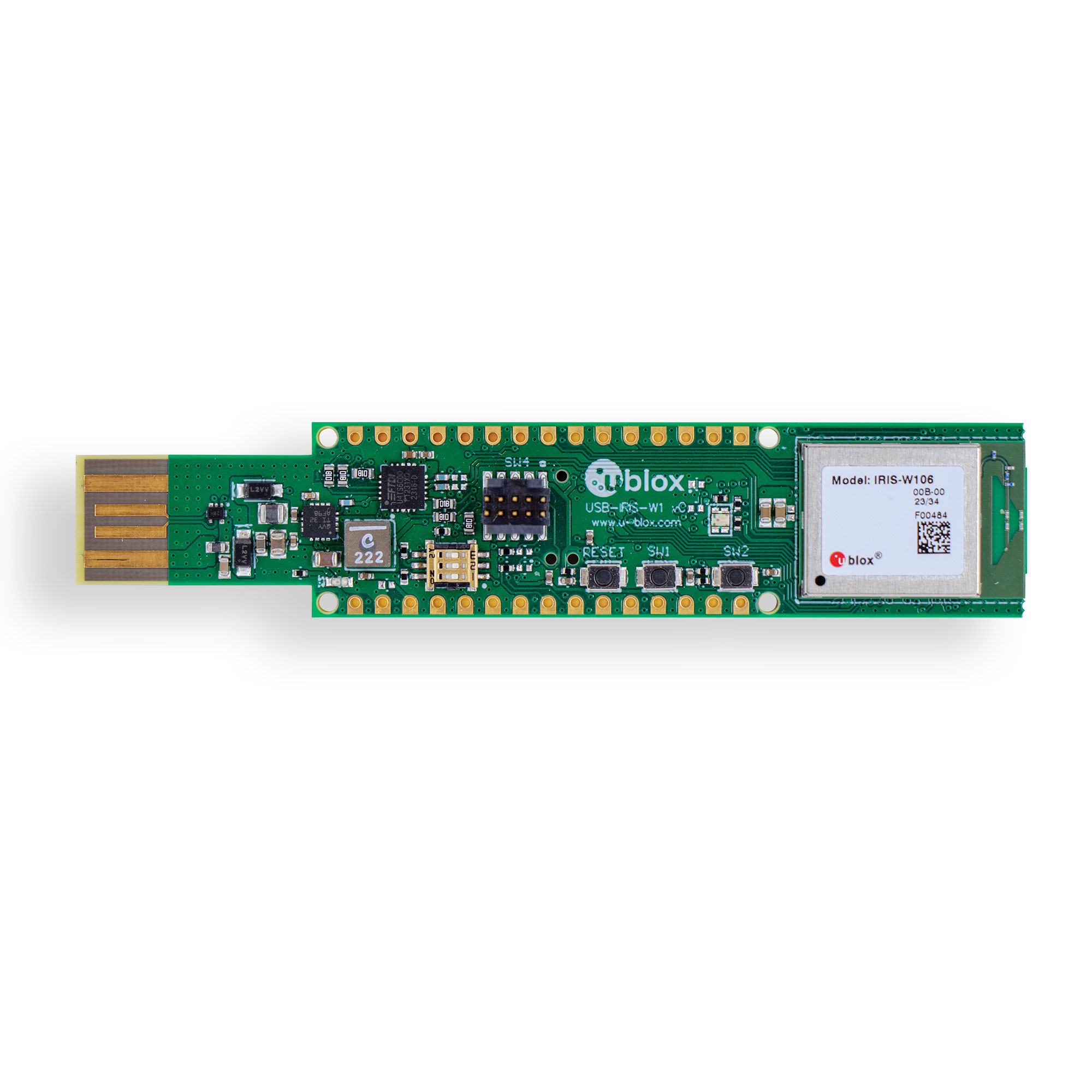 u-blox USB-IRIS-W106 electronic component product image