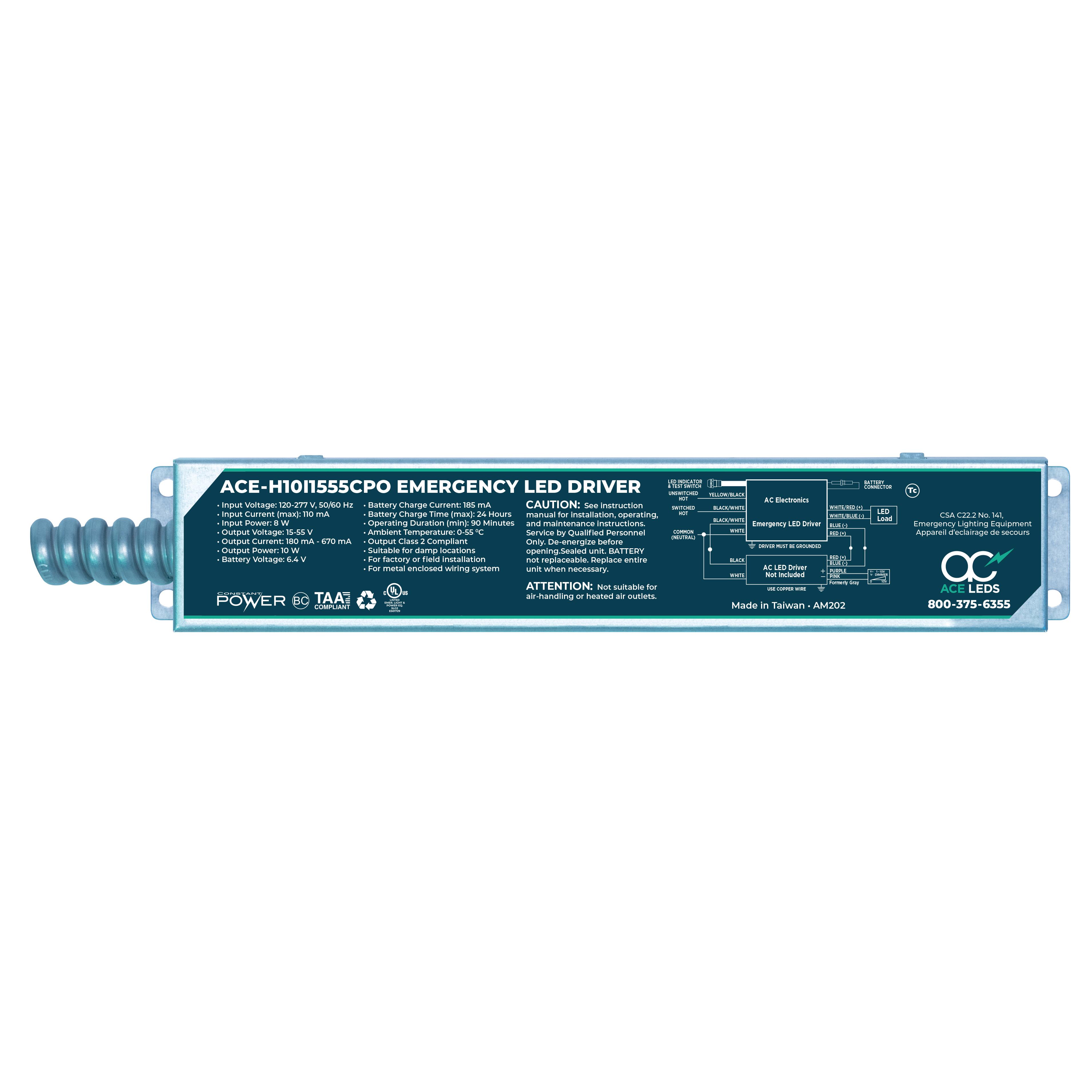 AC Electronics ACEH10i1555CPO electronic component product image