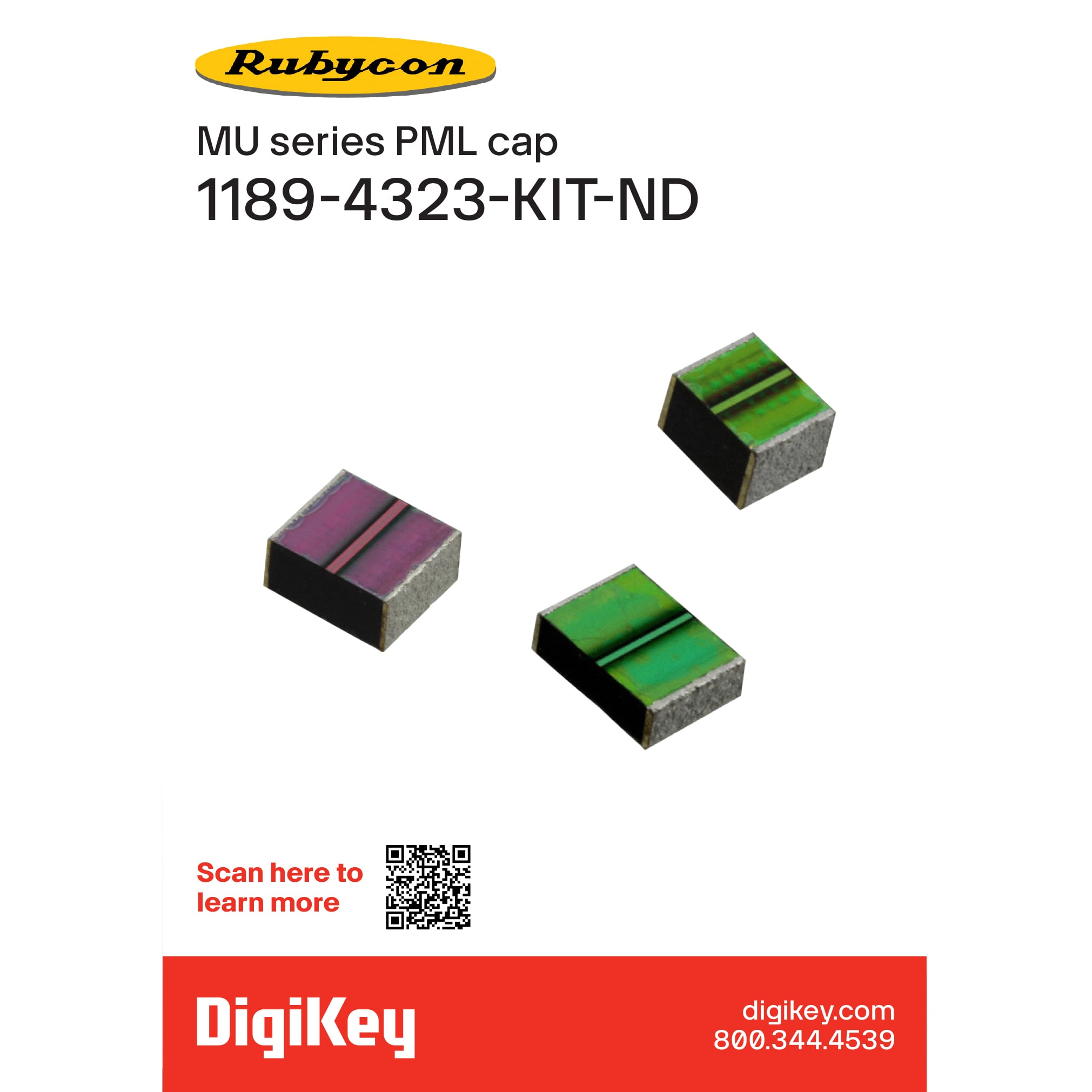 Rubycon 1189-4323-KIT electronic component product image