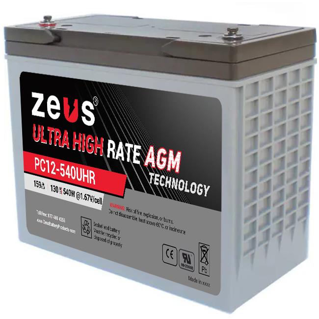 ZEUS Battery Products PC12-540UHR electronic component product image