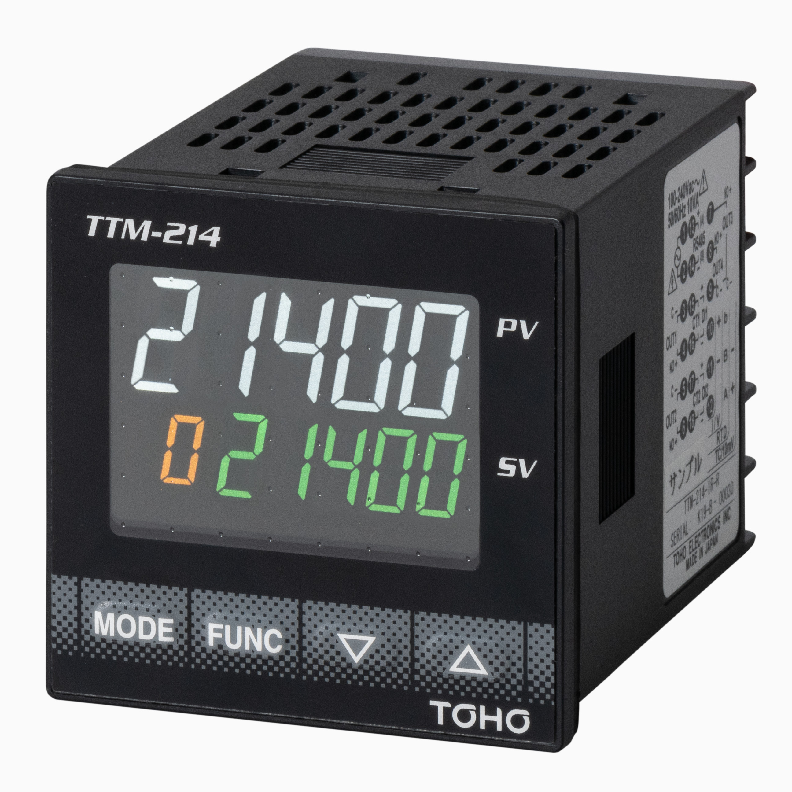 TOHO ELECTRONICS INC. TTM-214-PR-M-L electronic component product image