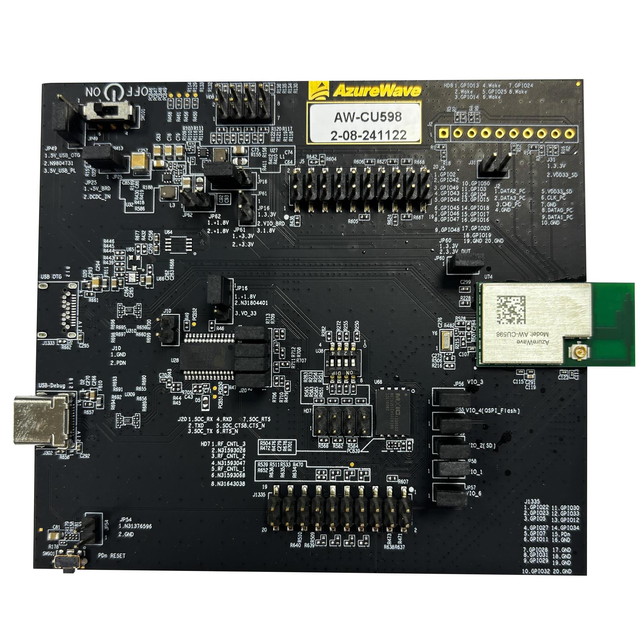 AzureWave Technologies, Inc. AW-CU598-EVB electronic component product image