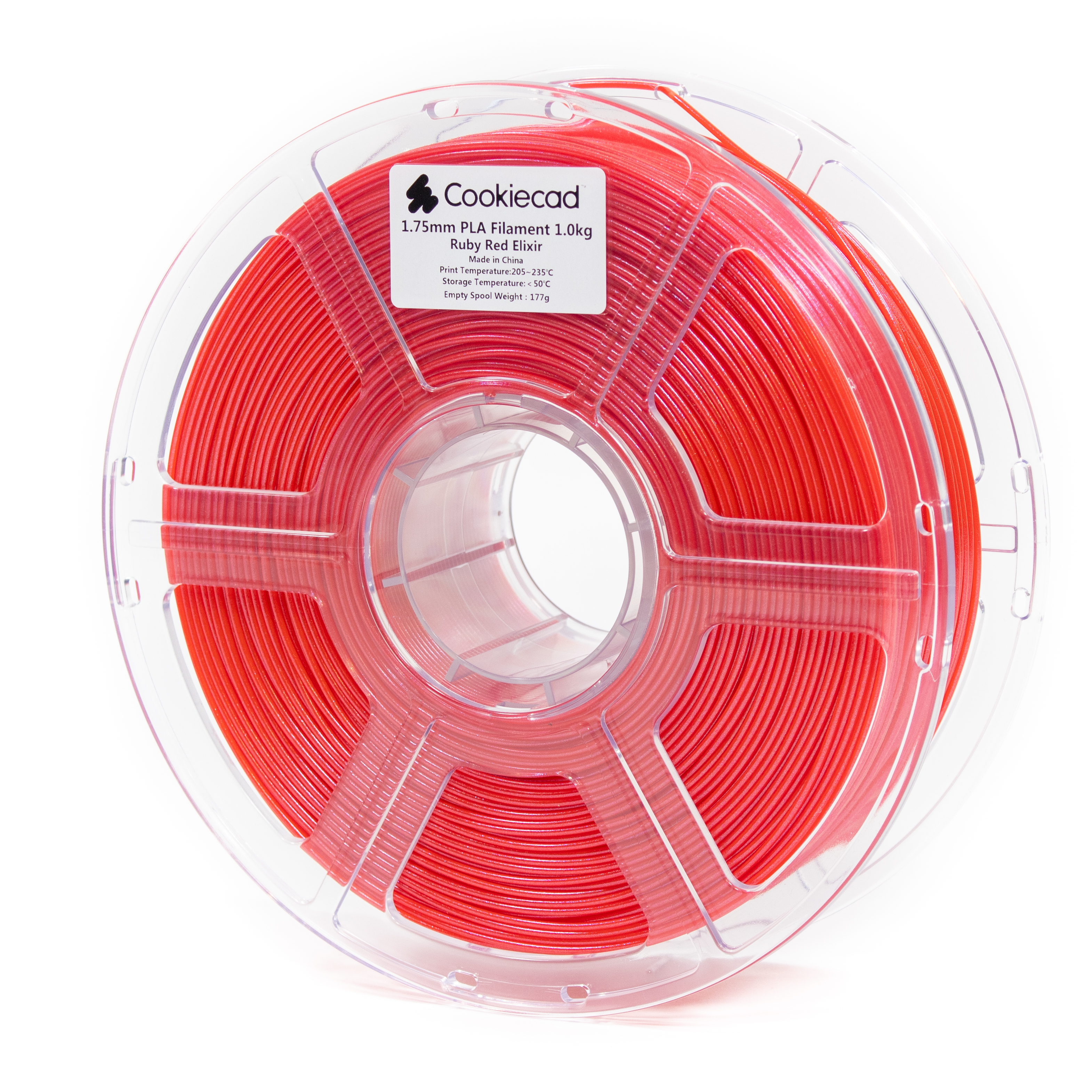 Cookiecad pla-elixir-ruby-red electronic component product image
