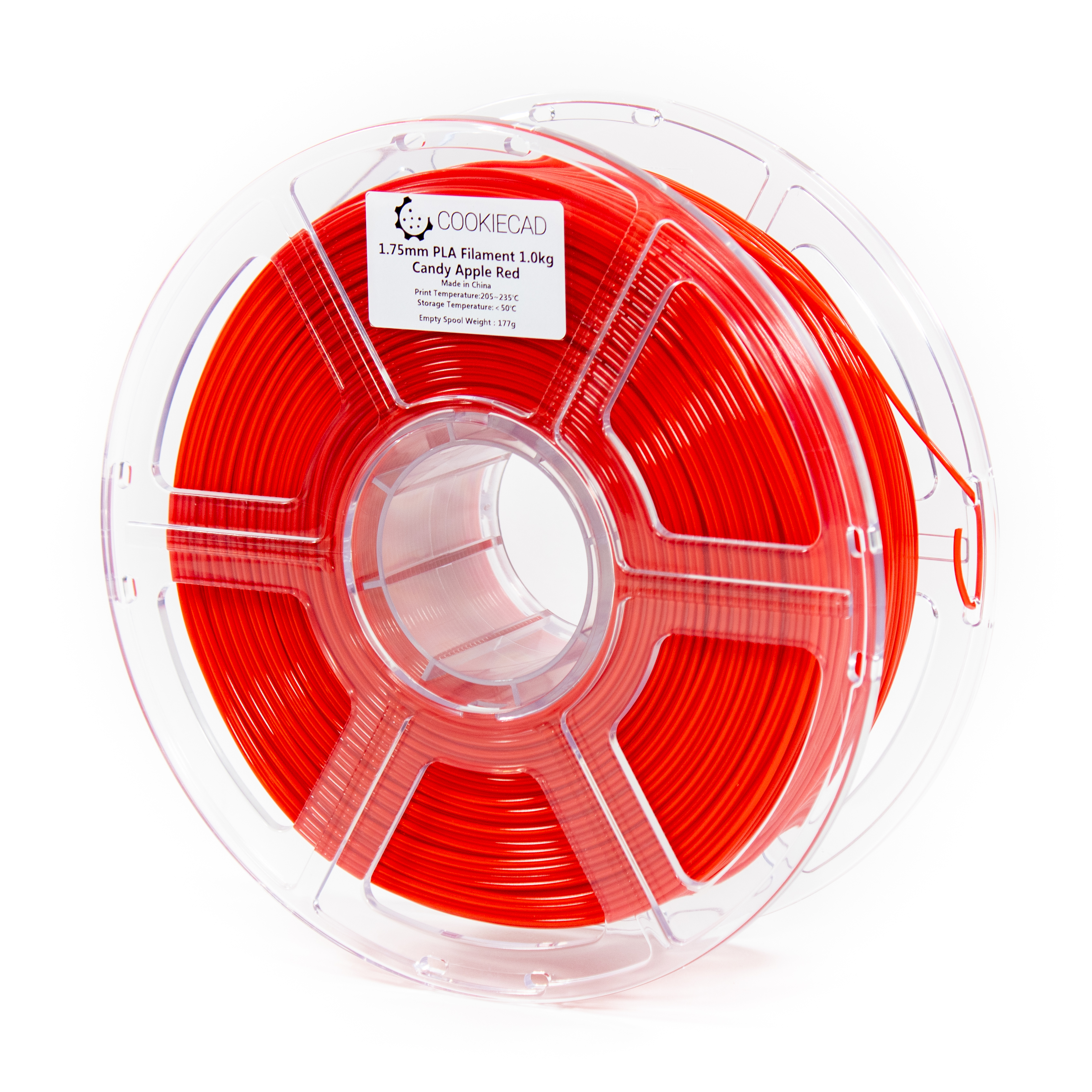 Cookiecad pla-candy-apple-red electronic component product image