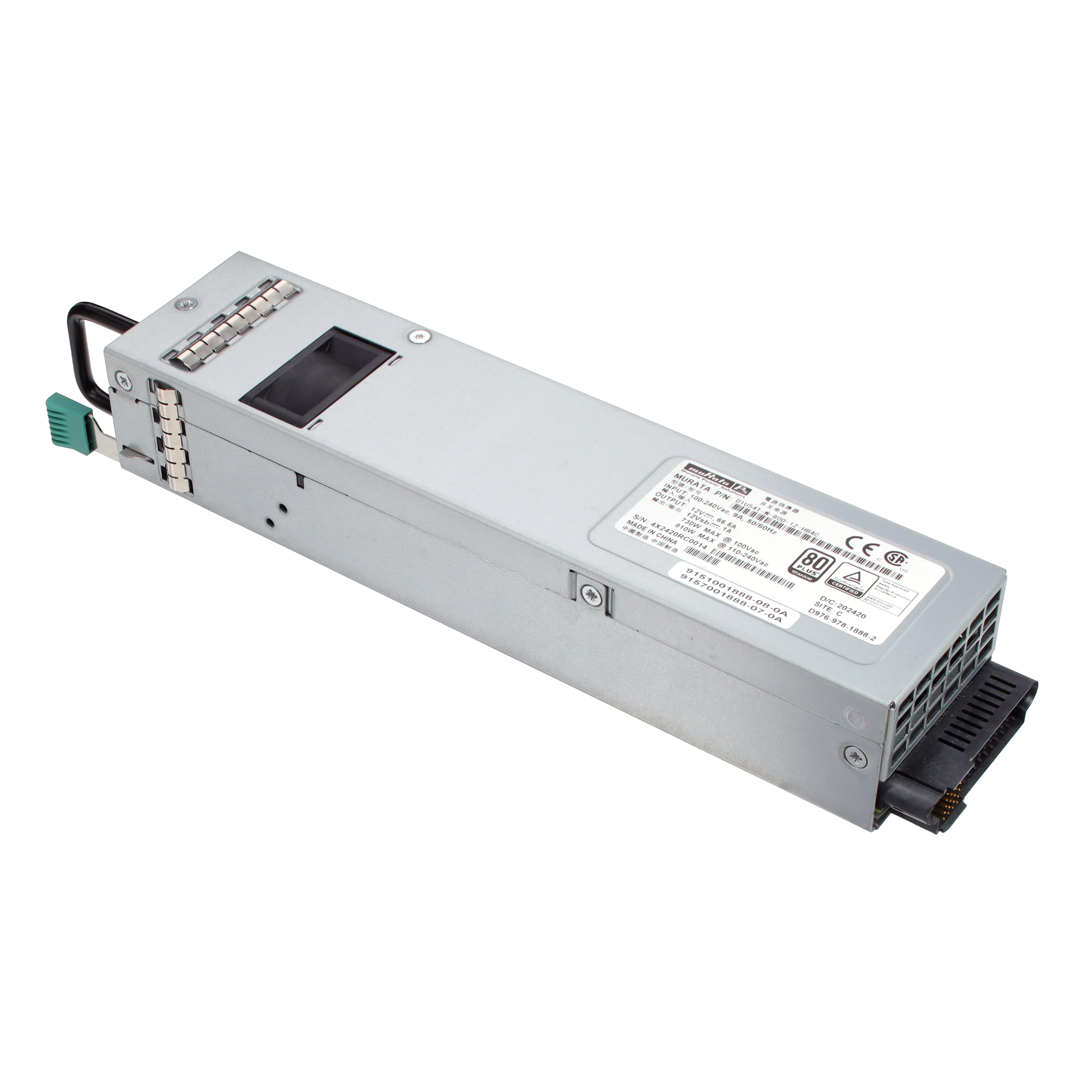 Murata Power Solutions Inc. D1U54T-W-800-12-HB4C electronic component product image
