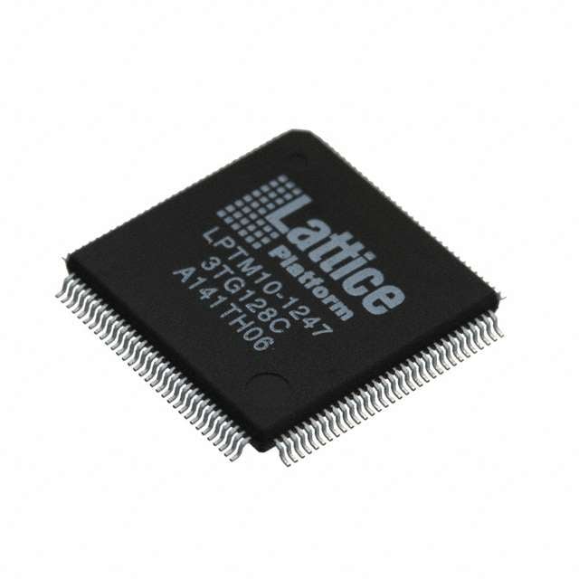 Lattice Semiconductor Corporation LPTM10-1247-3TG128C electronic component product image