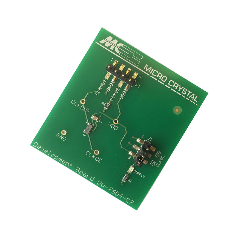 Micro Crystal AG OV-7604-C7-EVALUATION-BOARD electronic component product image