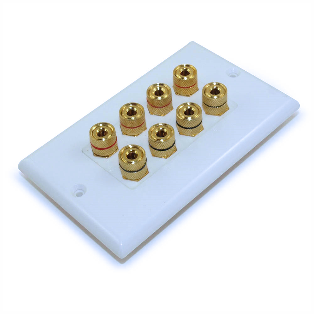 My Cable Mart FE-WAL-4SPK-WH electronic component product image