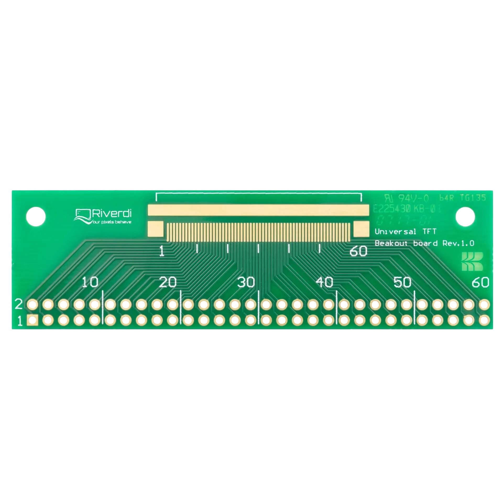 Riverdi UNIVERSAL BREAK OUT BOARD electronic component product image