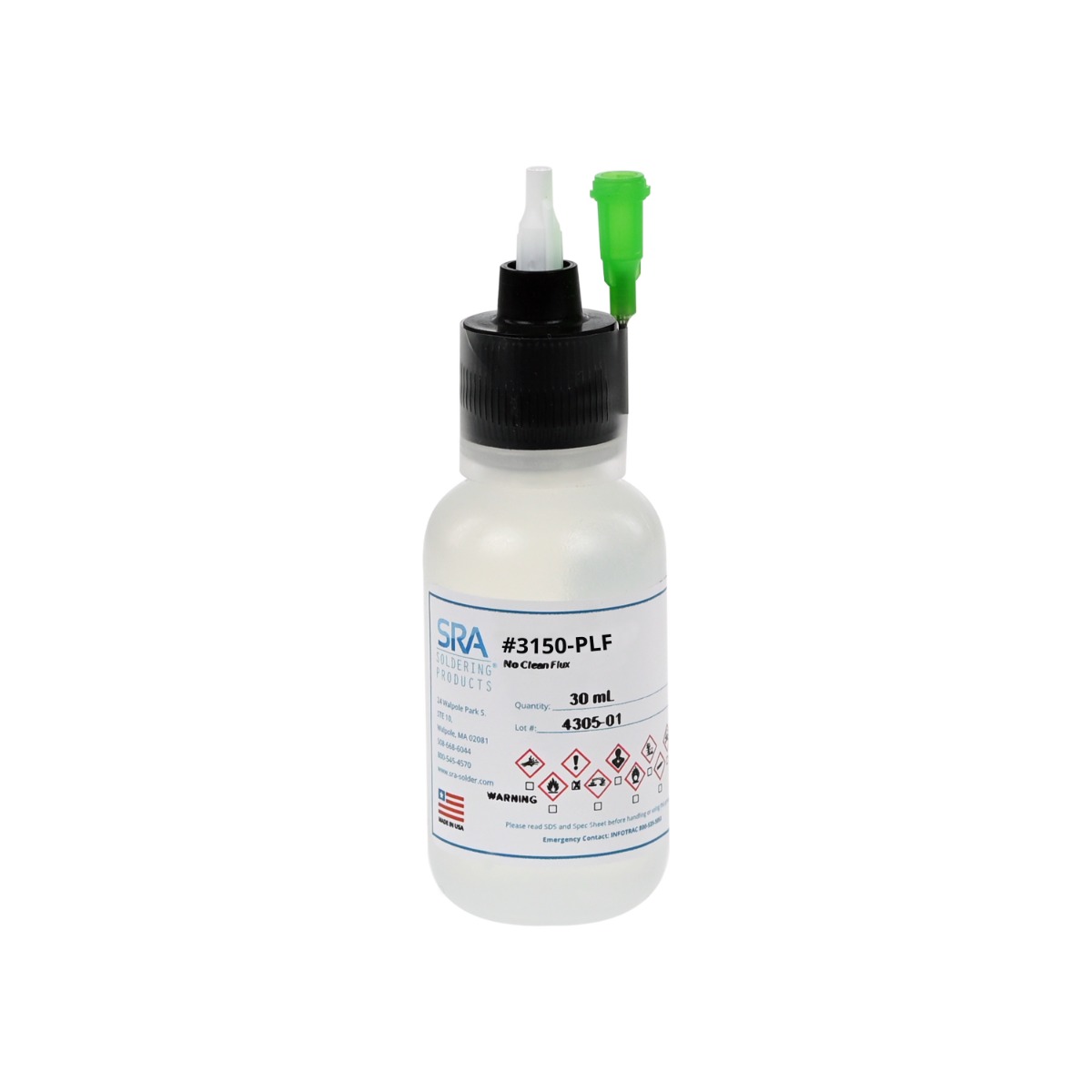 SRA Soldering Products FLS3150PLF-30ML electronic component product image