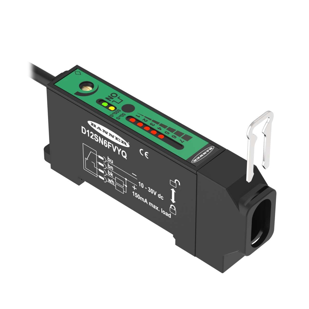 Banner Engineering Corporation D12SN6FVYQ electronic component product image