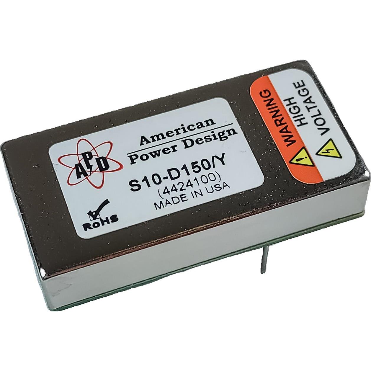 American Power Design Inc. S10-D150/Y electronic component product image