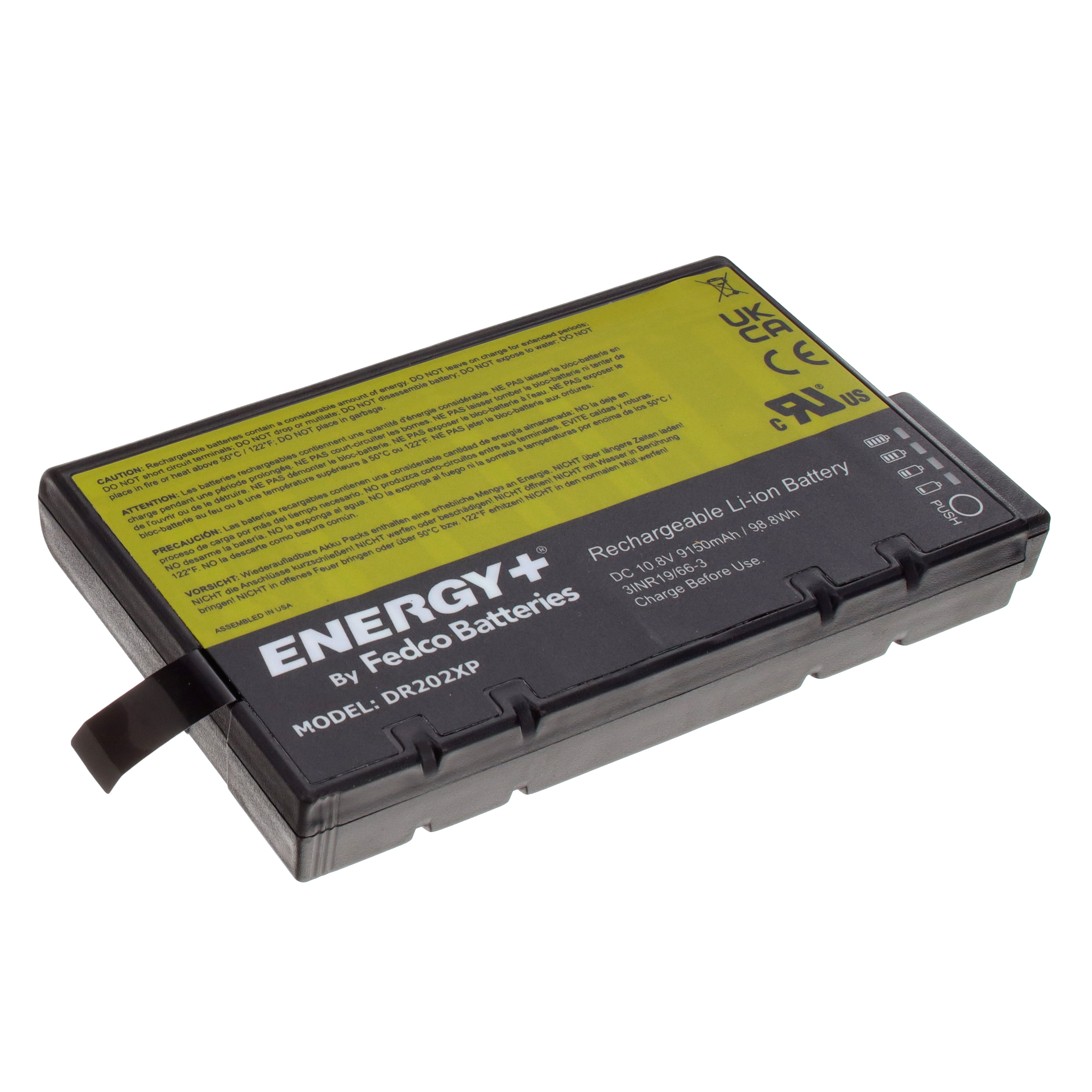 Fedco Batteries DR202XP electronic component product image