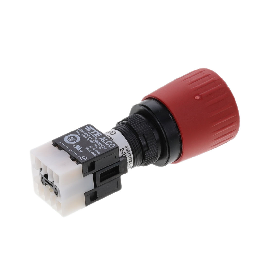TE Connectivity ALCOSWITCH Switches PBES16L2DR electronic component product image