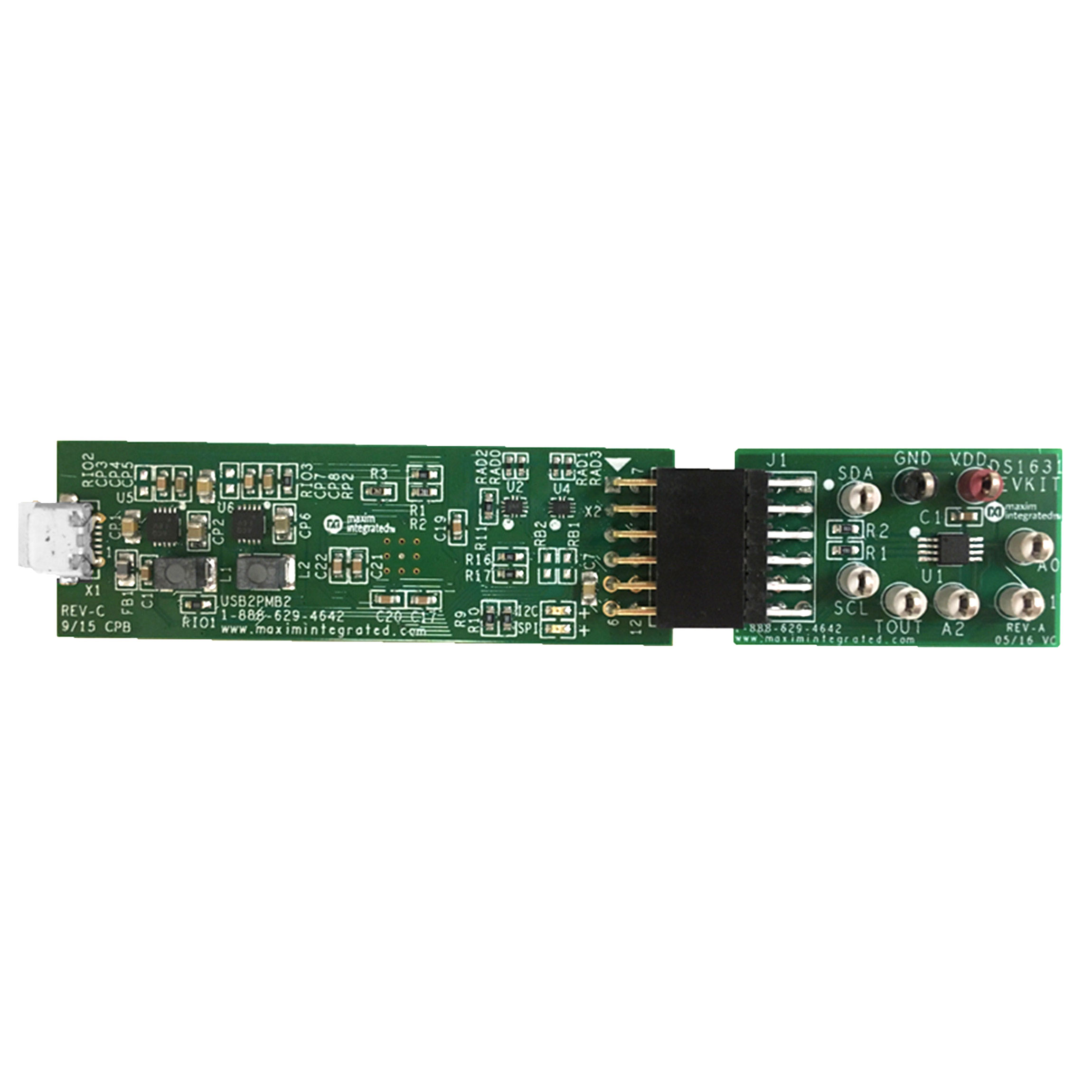 Analog Devices Inc./Maxim Integrated DS1631EVSYS1# electronic component product image