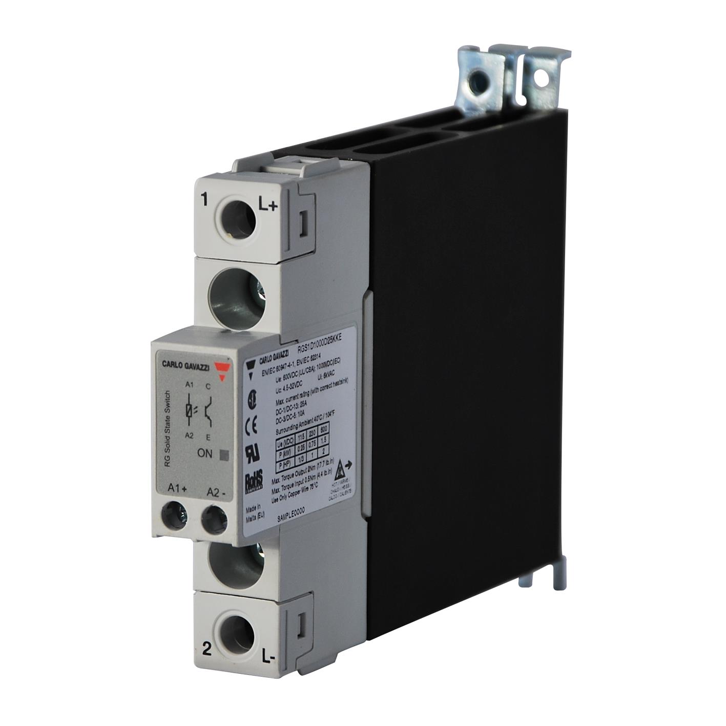 Carlo Gavazzi Inc. RGH1A60A31KKE electronic component product image