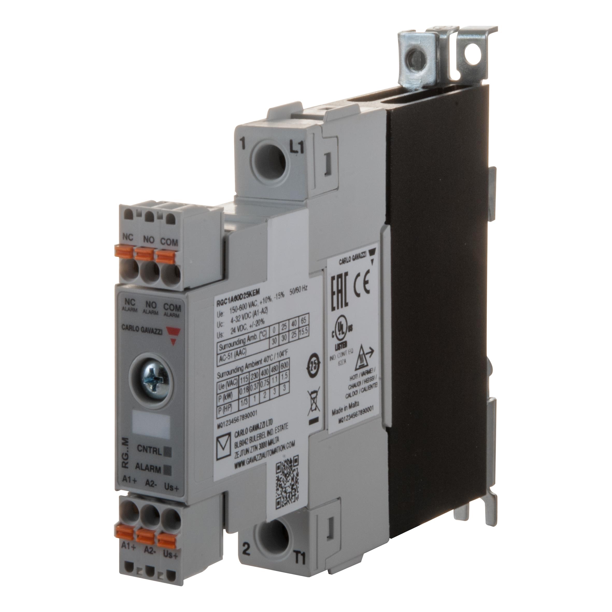 Carlo Gavazzi Inc. RGC1A60D31KEM electronic component product image