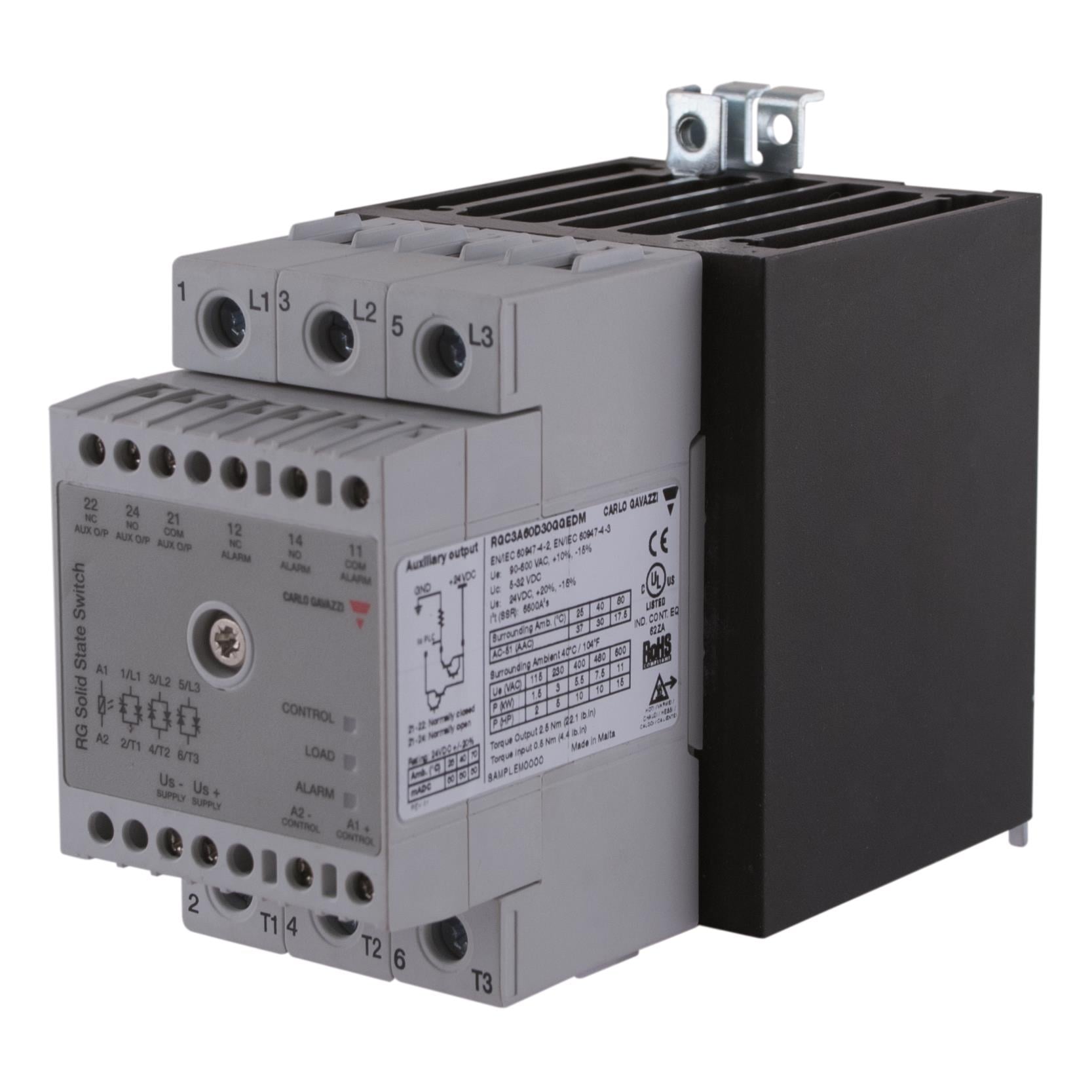 Carlo Gavazzi Inc. RGC3A60A30GGEAM electronic component product image