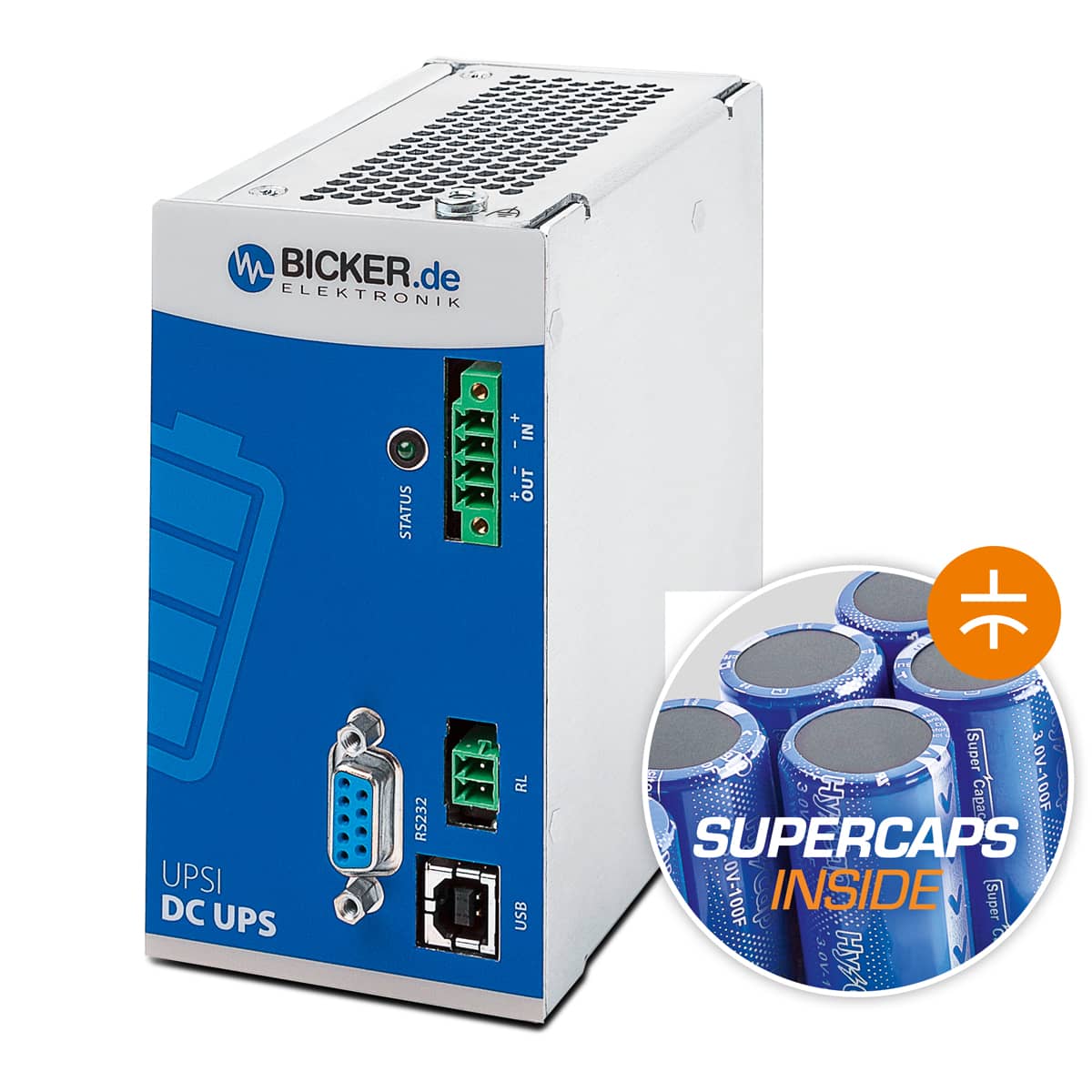 Bicker Elektronik GmbH UPSI-1208DP2 electronic component product image