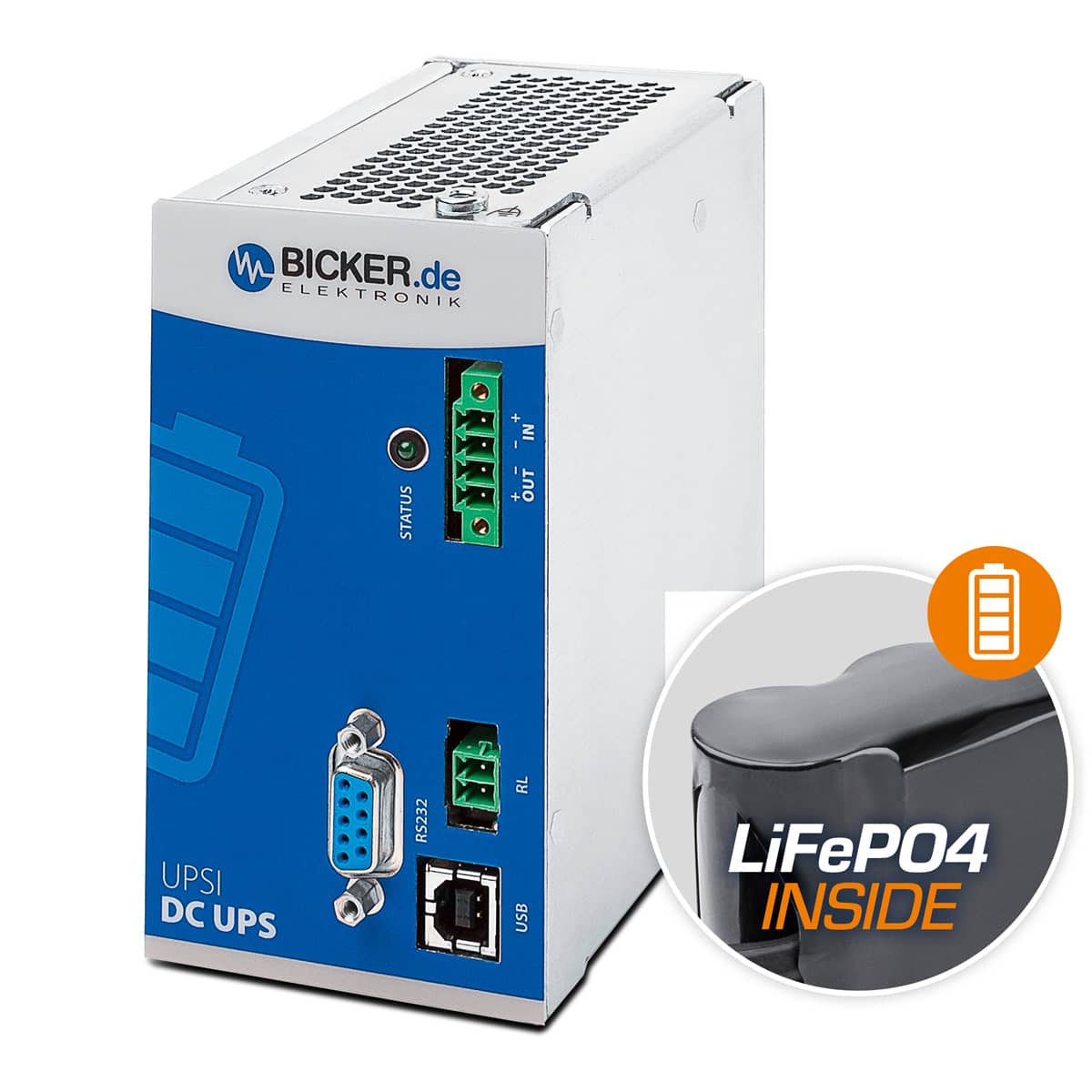 Bicker Elektronik GmbH UPSI-1208DP3 electronic component product image