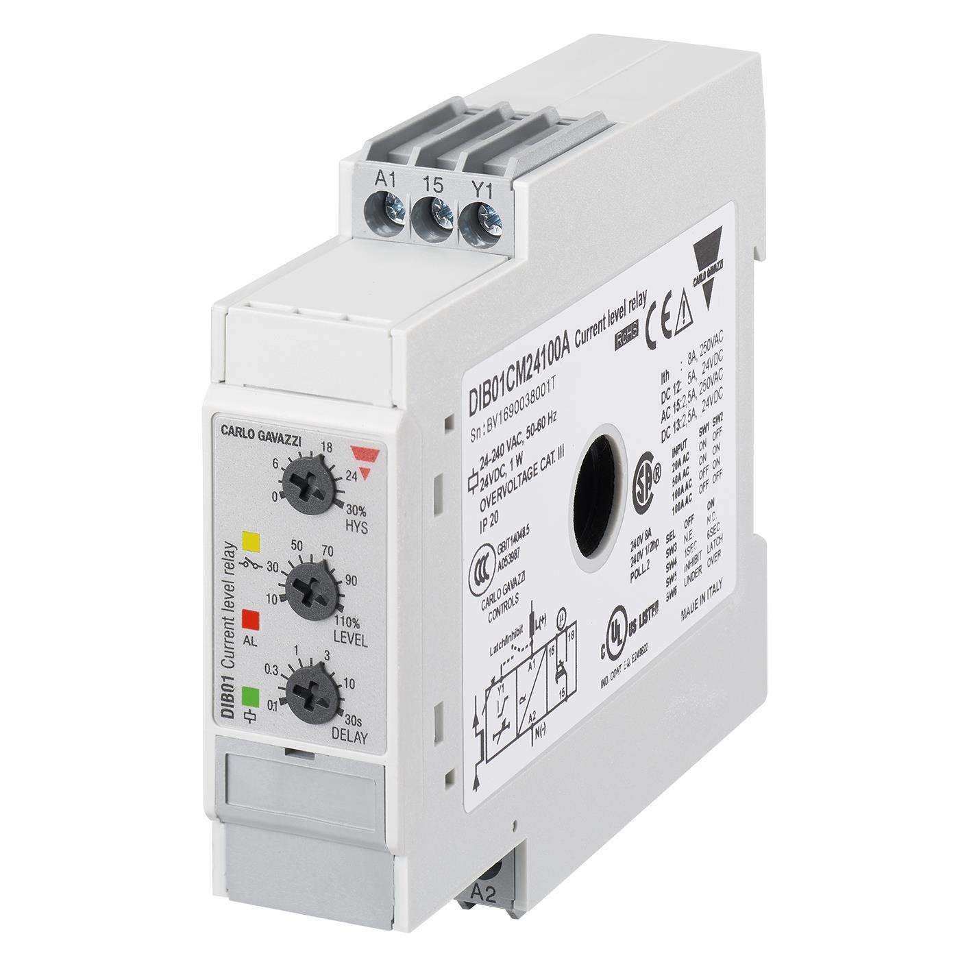 Carlo Gavazzi Inc. DIB01CM24100A electronic component product image