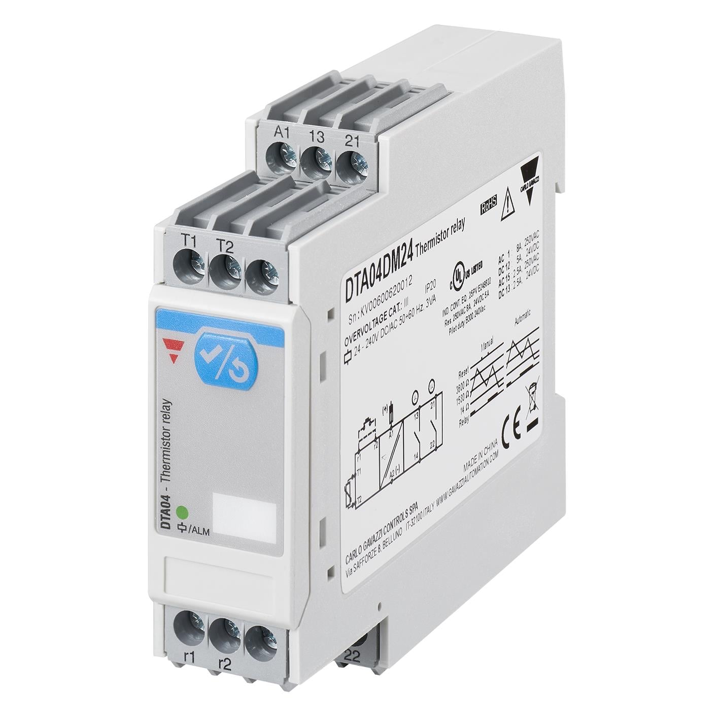 Carlo Gavazzi Inc. DTA04DM24 electronic component product image