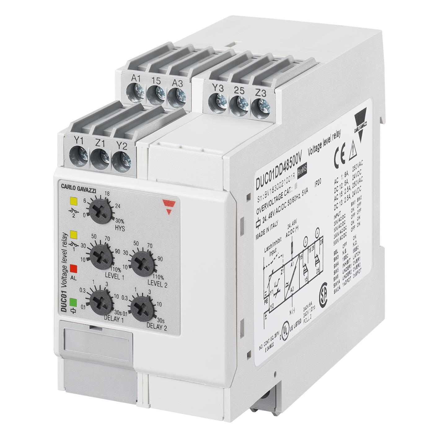 Carlo Gavazzi Inc. DUC01DD48500V electronic component product image