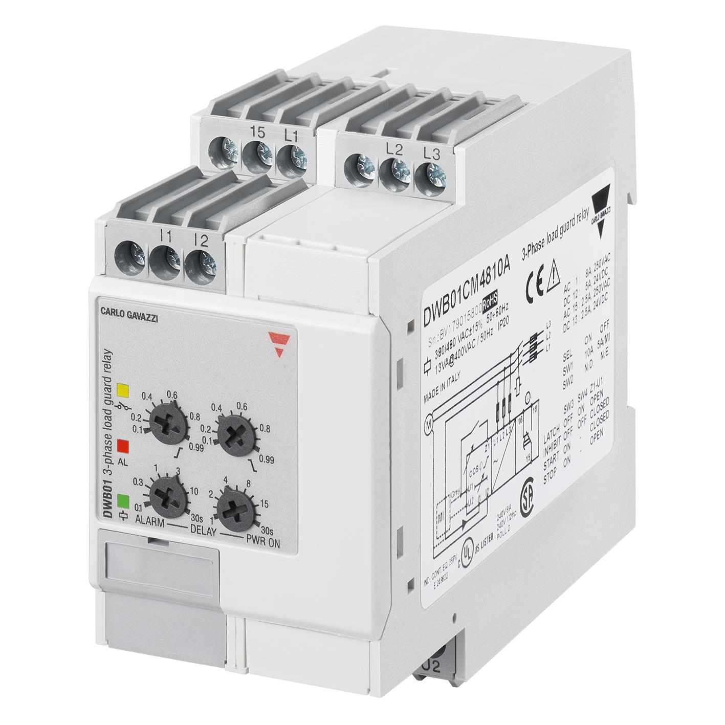 Carlo Gavazzi Inc. DWB01CM4810A electronic component product image