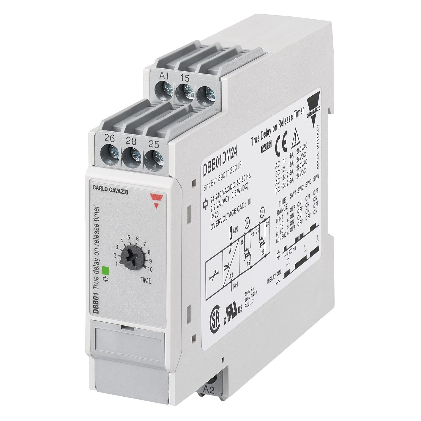 Carlo Gavazzi Inc. DBB01DM24 electronic component product image