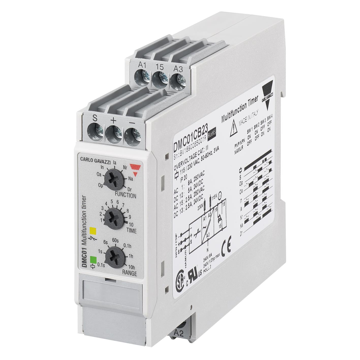 Carlo Gavazzi Inc. DMC01CB23 electronic component product image