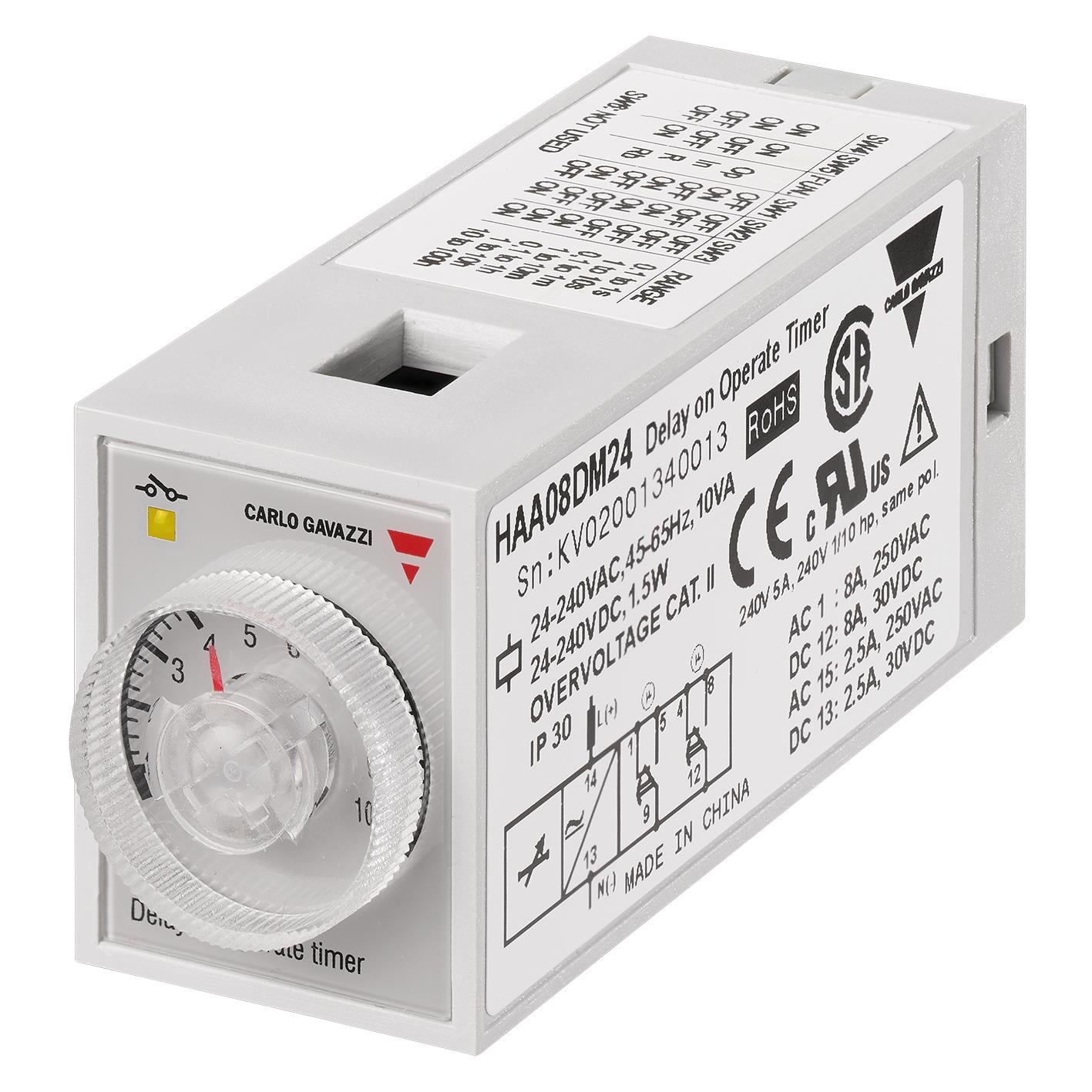 Carlo Gavazzi Inc. HAA14QM24 electronic component product image