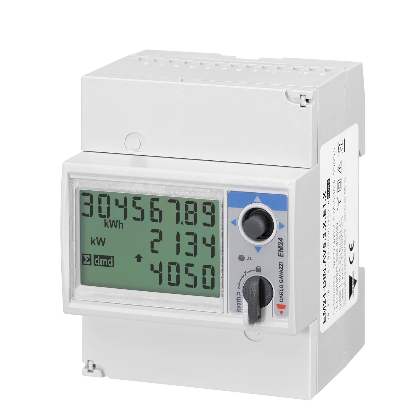 Carlo Gavazzi Inc. EM24DINAV63LM2X electronic component product image